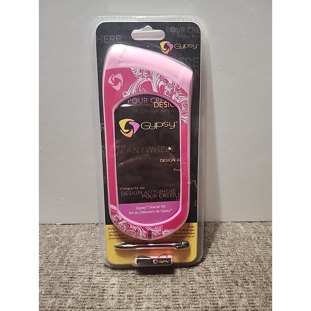 Cricut Gypsy‎ Starter Case Stylus Lanyard Pink Silicone Sleeve Screen Protector